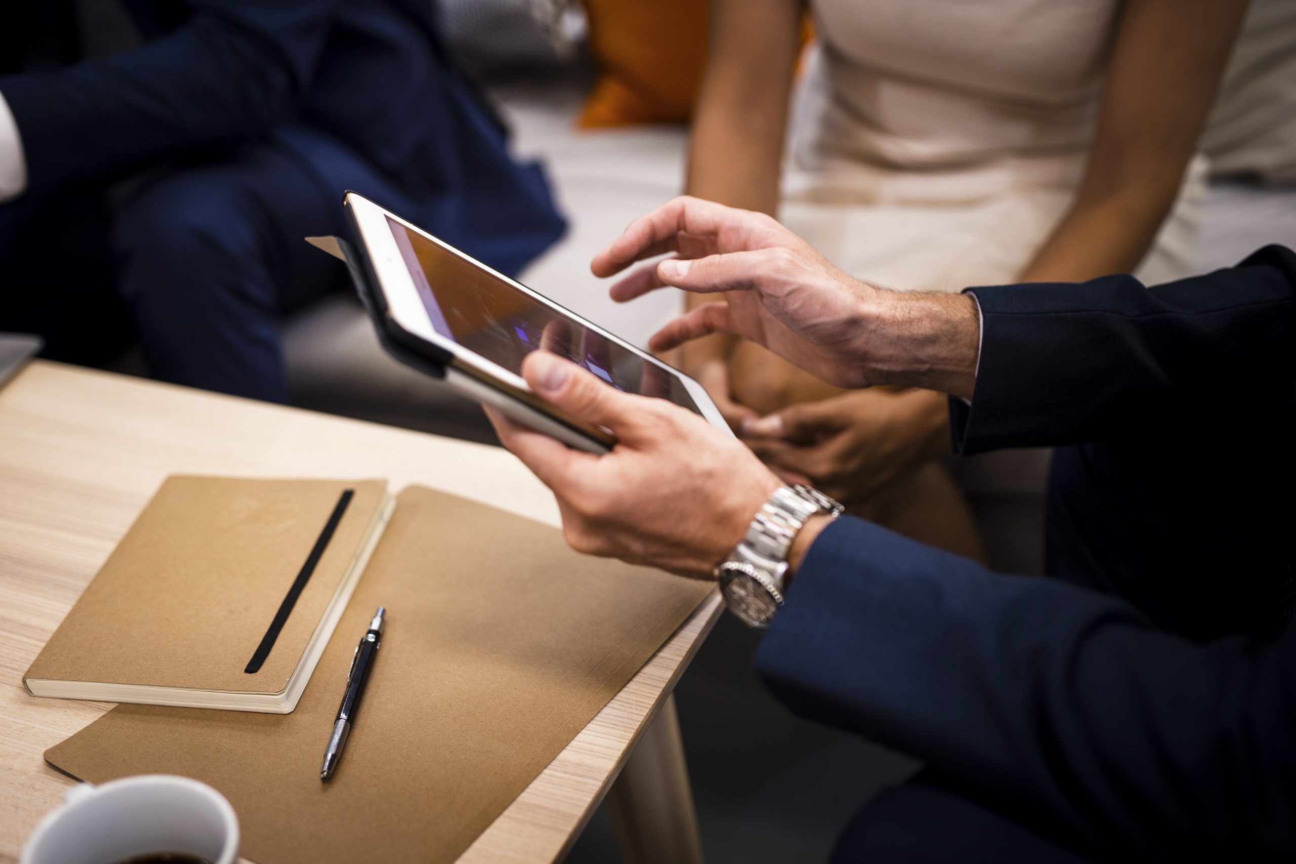 high-angle-corporate-meeting-mock-up